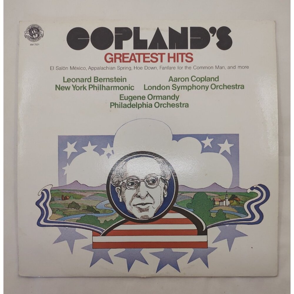 Copland’s Greatest Hits LP CBS Masterworks XM 7521 Bernstein NY Phil Canada